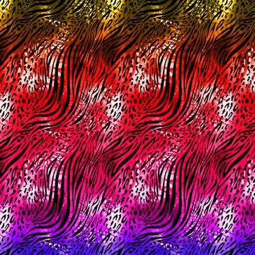 Abstract background composition, with paint strokes and splashes Illustrazione stock