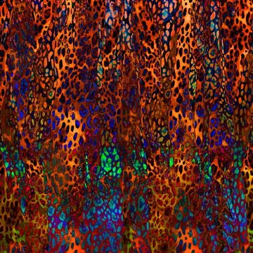 Abstract background composition, with paint strokes and splashes Illustrazione stock