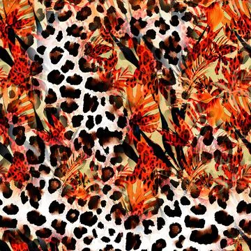 Abstract background composition, with paint strokes and splashes Stock Illustration