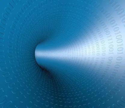 Abstract background on computer topics Stock-Illustration