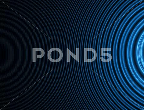 Abstract background. concentric curves Stock Illustration