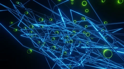 Abstract background. concept changing fast digital technology Stock Footage 148131293