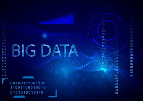 Abstract background concept Hitech technology digital network cyber Illustrazione stock