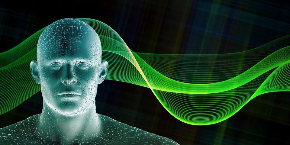 Abstract Background Concept For Predictive Analytics Applications Stock Illustration