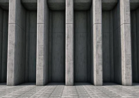 Abstract background of the concrete Stock Illustration