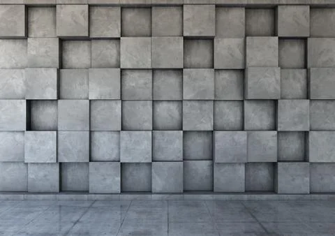 Abstract background of the concrete Stock Illustration