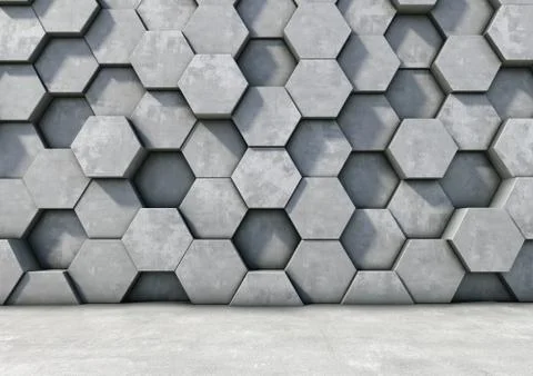 Abstract background of the concrete Stock Illustration