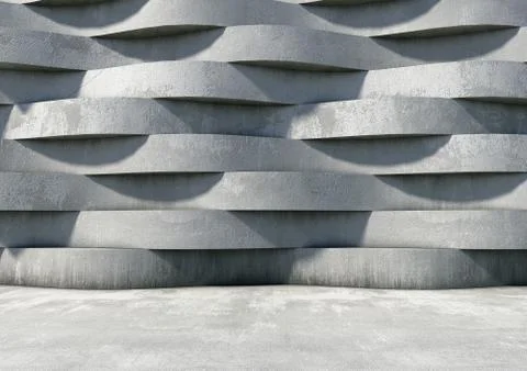 Abstract background of the concrete Stock Illustration