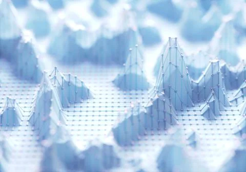 Abstract Background Connections Stock Illustration