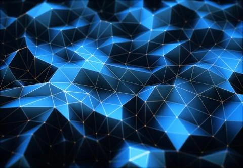 Abstract Background Connections Stock Illustration