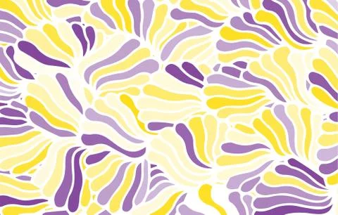 Abstract background consisting of colored sea shells Stock Illustration