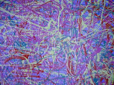 Abstract background consisting of different coloured bright joyful colors Stock Photos