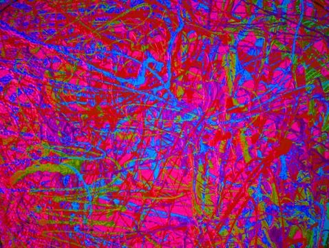 Abstract background consisting of different coloured bright joyful colors Stock Photos