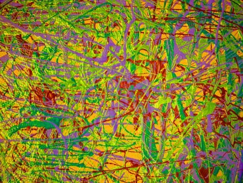 Abstract background consisting of different coloured bright joyful colors 스톡 사진
