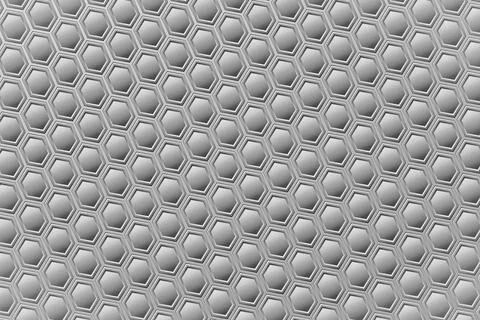 Abstract background consisting of hexagons. Ilustração Stock