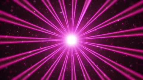 An abstract background consisting of many bright pink rays Vídeos de archivo 295262705