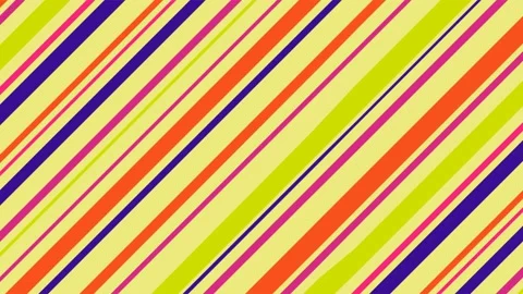Abstract background consisting of moving sloping colored lines. Flat design. Stock Footage 146002161