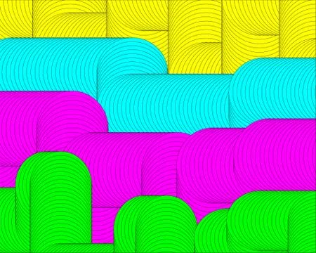 Abstract background consisting of a set of bright details Stock Illustration