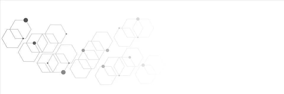Abstract background consisting of set of hexagonal cells. Stock Illustration