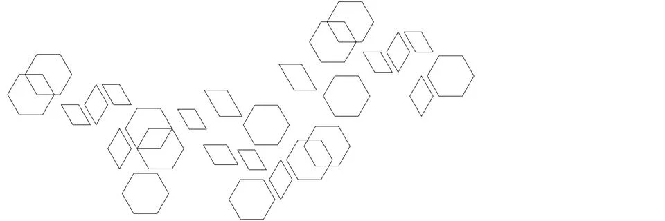 Abstract background consisting of set of hexagonal cells. Illustrazione stock