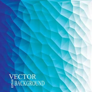 Abstract background consisting of triangles Stock Illustration