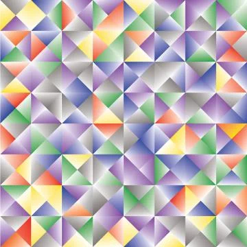 Abstract background consisting of triangles Stockillustratie