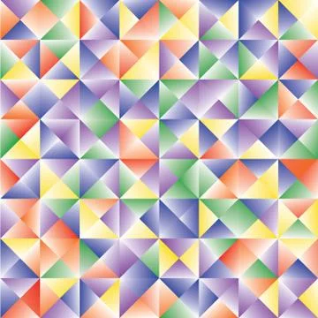 Abstract background consisting of triangles Illustrazione stock