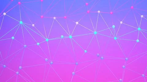 Abstract background contact communication Networking,gradient interlocking ab Stock Illustration