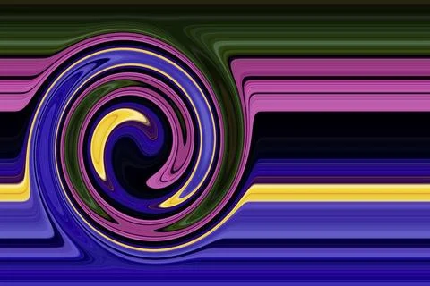 An abstract background that continues straight after a spiral formed by pink, Stock Illustration