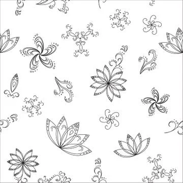 Abstract background, contours Stock Illustration