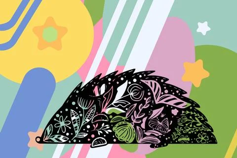 Abstract background conveying dynamic color harmony, complemented with a Stock Illustration