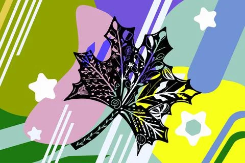 Abstract background conveying dynamic color harmony, complemented with a Stock Illustration