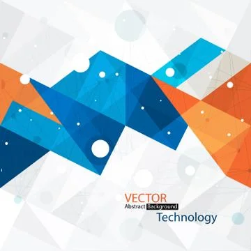 Abstract Background with Copy-space Stock Illustration