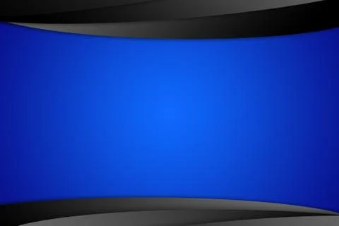 Abstract background with copy space for text, blue and black color Stock Illustration