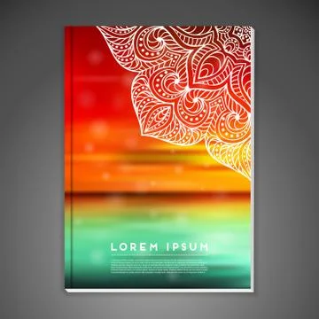 Abstract  background cover Stock Illustration