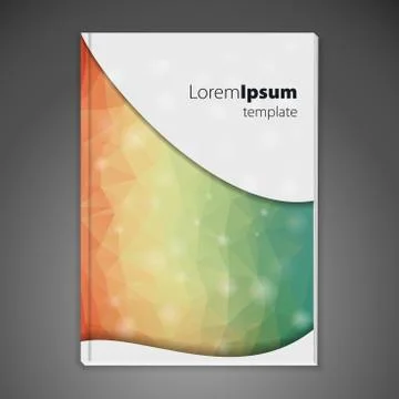 Abstract  background cover Stock Illustration