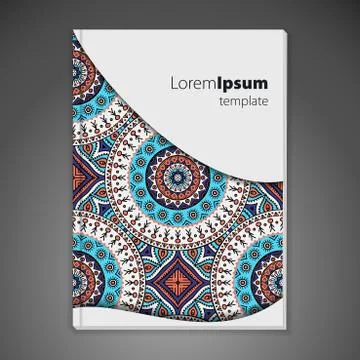 Abstract  background cover Stock Illustration