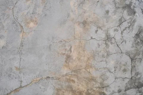 Abstract background, Crack and scratch surface of a white cement wall Stock Photos