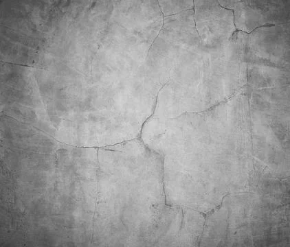 Abstract background, Crack and scratch surface of cement wall Stock Photos