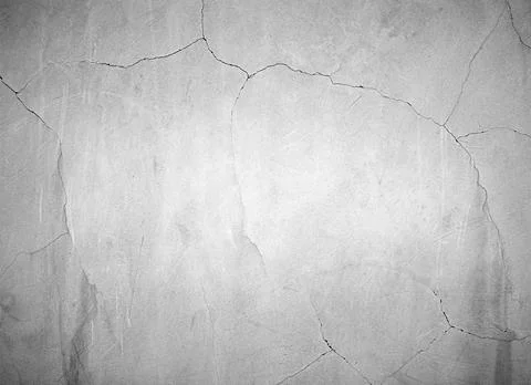 Abstract background, Crack and scratch surface of cement wall Stock Photos