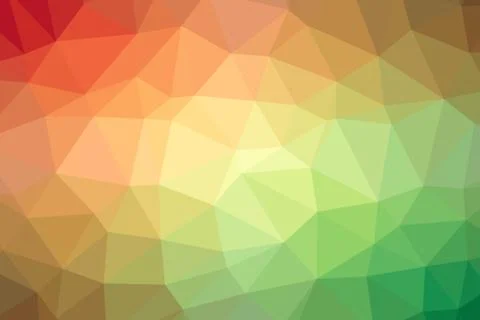 Abstract background created by colorful triangles. Illustration. Stock Illustration