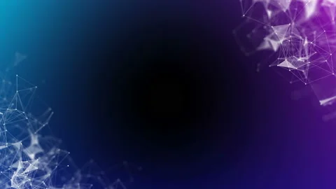 Abstract background created by out of focus. Bright blue and purple tones Stock Footage 112531562