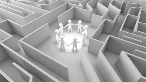 Abstract background creative collaboration,share their opinions until a con.. Stock Illustration