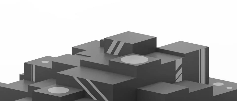 Abstract Background. Creative idea and Ladder of Success for Podium design Stock Illustration