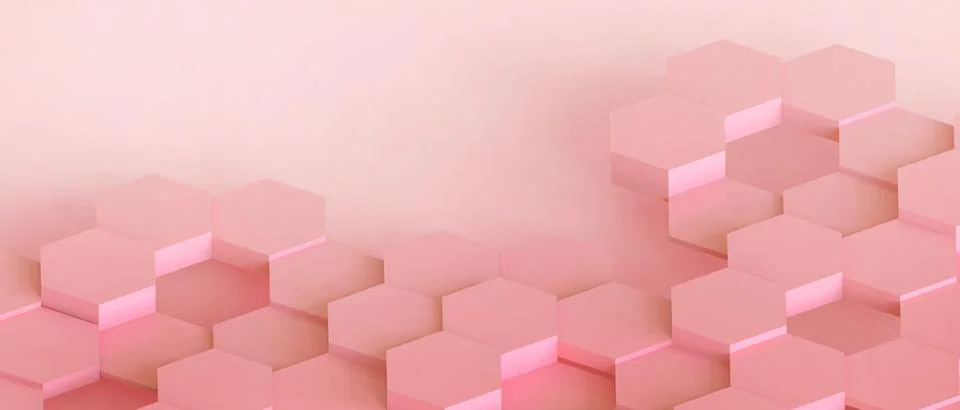 Abstract Background. Creative idea Hexagonal shape with technological connection 스톡 일러스트