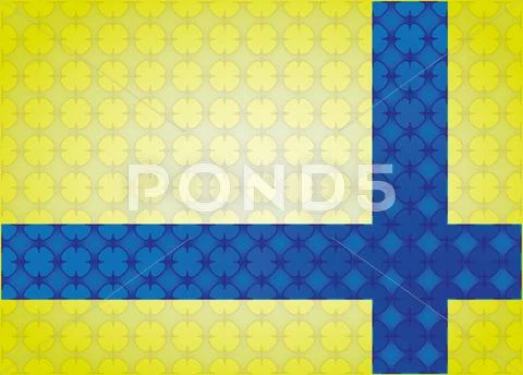 Abstract background cross linked Stock Illustration