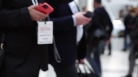 Abstract background with crowd of people. Stock Footage 166559646