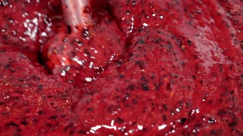 Abstract background from crushed berries. Stock Footage 159437511