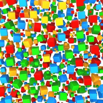 Abstract background cube Illustrazione stock