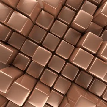 Abstract background of cubes Stock Illustration